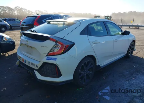 2017 Honda Civic Sport из США, поврежденный, VIN SHHFK7H45HU221691